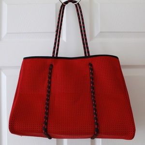 Chuchka Red Neoprene Bag